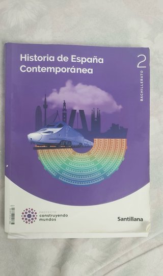 Libro historia de españa 2º bachilletaro