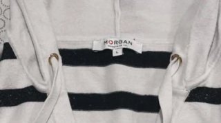 Jersey Sudadera Morgan Rayas Talla L