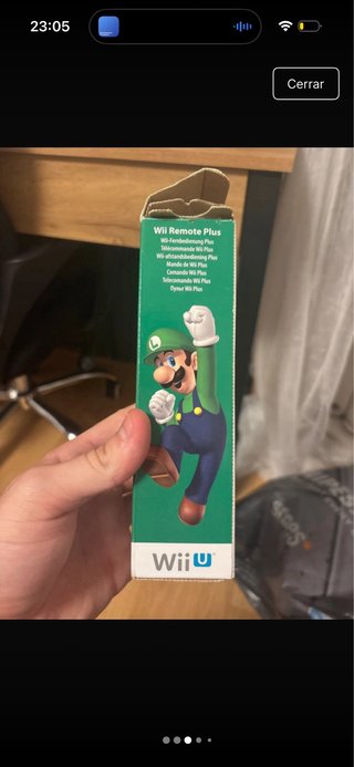 Controller Wii U Luigi Wii Remote Plus