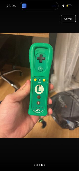 Controller Wii U Luigi Wii Remote Plus