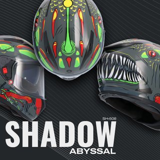 Casco Integral Shiro SH-605 Abyssal. Disponible M