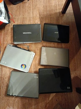Lotes de portátiles HP, Acer, Toshiba