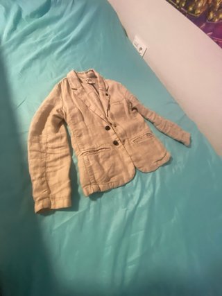 Americana beige niño DO talla M