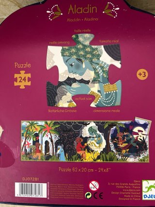 Puzzle Djeco 24 piezas +3 años
