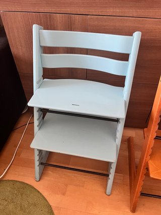 Trona Stokke Tripp Trapp Azul Claro