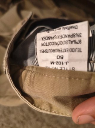 Pantalón de vestir hombre beige