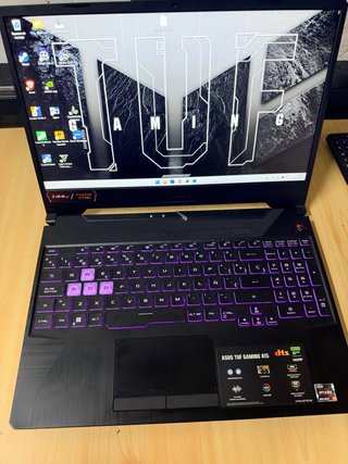 Portátil Gaming Asus TUF Ryzen 5 16GB DDR5 512GB
