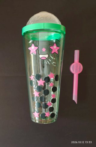 Vaso Barbie Pop Reveal Bubble Tea + Pajita