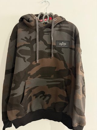 Sudadera Alpha Industries Camuflaje