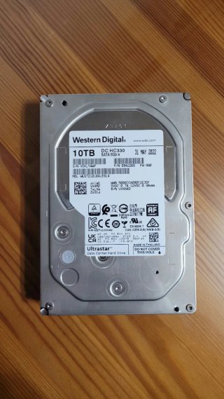Disco Duro Interno 10TB Western Digital DC HC330
