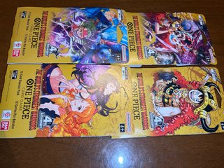 X4 artset Pacchetti Blister One Piece OP-17