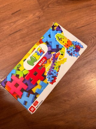 Bloques de construcción tipo puzzle 44 uds