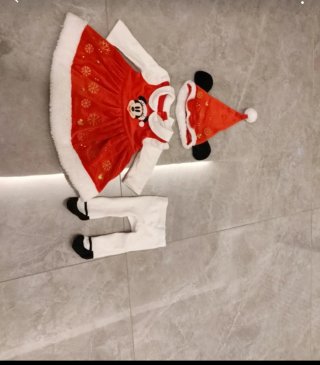 Vestito natalizio Minnie Disney