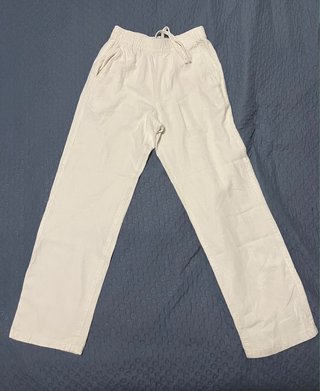 Pantalones Blancos lino