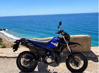 Yamaha DT 125 X Supermotard Azul/Negro