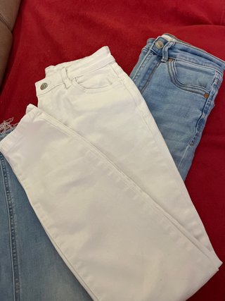 Lote de 2 pantalones vaqueros