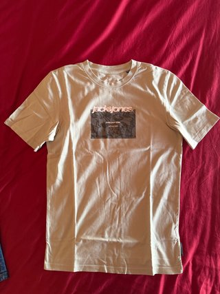 Camiseta Jack & Jones Beige