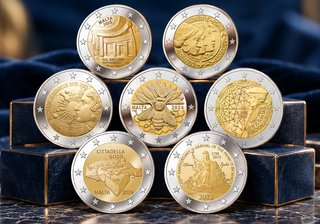 Set de 7 Monedas 2€ Conmemorativas de Malta BU