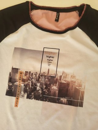 T-shirt Stradivarius N.Y.C. higher