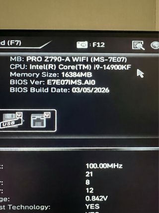 Intel Core i9-14900KF Procesador