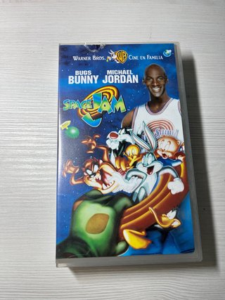 VHS Space Jam - Bugs Bunny y Michael Jordan