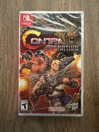 CONTRA OPERATION GALUGA NINTENDO SWITCH LRG NUEVO