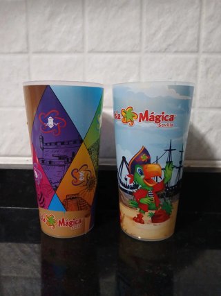 Pack 2 Vasos Isla Mágica Temporada 2026