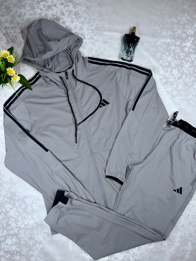 Chándal Adidas Gris Hombre