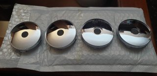 Set de 4 Tapas Centrales para Llantas 60mm