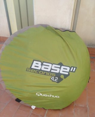 Tienda de campaña Quechua Base Seconds 4.2