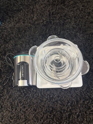 Cecotec Batidora de vaso transparente