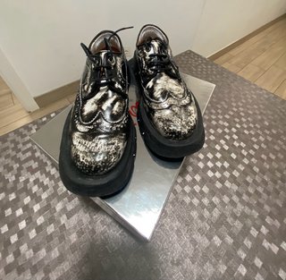Zapatos de Cordones Estampados Talla 35