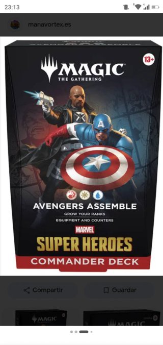 Mazo Commander Magic: Avengers Assemble (inglés)
