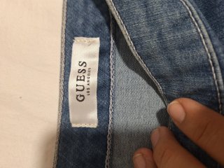 Falda vaquera Guess volantes