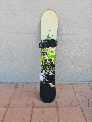 Tabla Snowboard Burton con Fijaciones