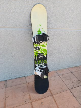 Tabla Snowboard Burton con Fijaciones
