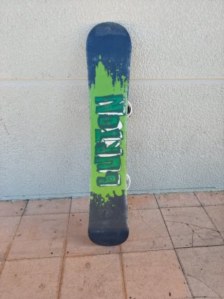 Tabla Snowboard Burton con Fijaciones