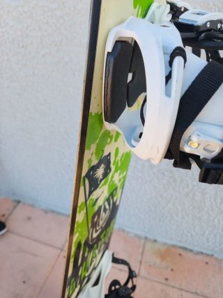 Tabla Snowboard Burton con Fijaciones
