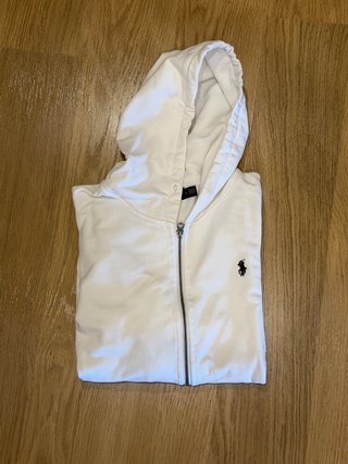 Casaco Ralph Lauren Branco com Fecho