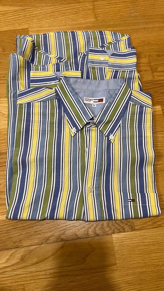 Camisa Tommy Hilfiger Rayas XL