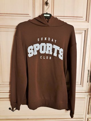 Sudadera Vintage en Marron para Talla s/m