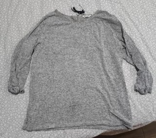Jersey NAF NAF gris talla L