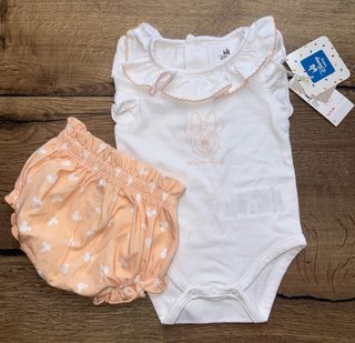 Conjunto Minnie Mouse Disney bebé 1-3 meses