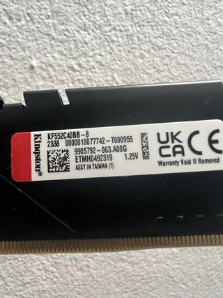 8GB RAM DDR5 Kingston FURY
