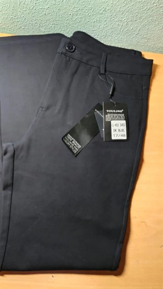 Pantalón largo mujer Youline azul