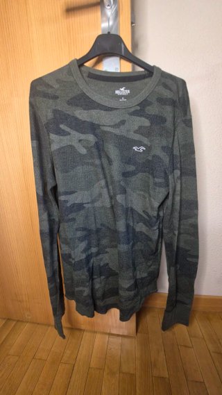 Jersey Hollister Camuflaje Militar Talla S