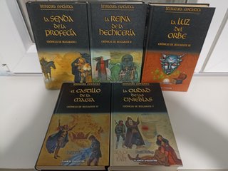 Cronicas de Belgarath de David Eddings tapa dura