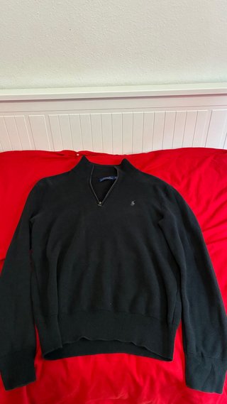 Jersey Quarter Zip Ralph Lauren Negro