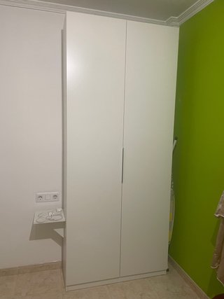 Armario-Cama Abatible Vertical Blanco