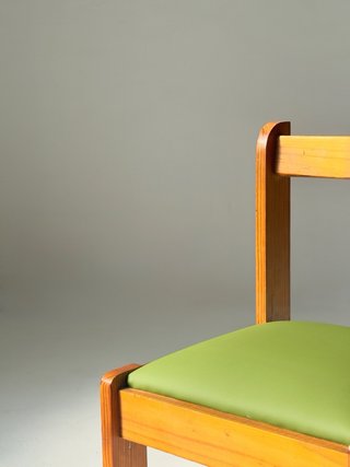 Silla pino Jordi Casablancas 1970 vintage